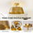 14.6" Semi Flush Mount Light Fixture
