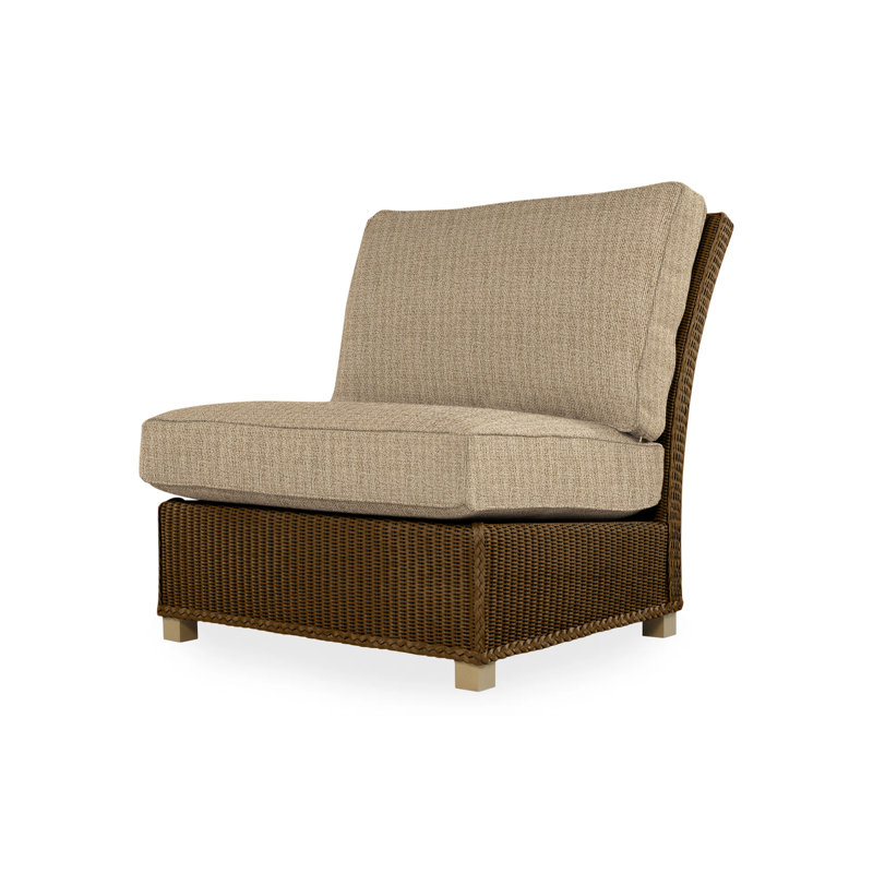 Hamptons Outdoor Lounge Chair, Bark, Cottage Pepper