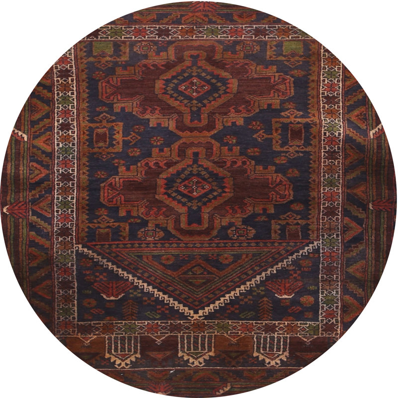 Oriental Indoor Rug, Round 8'