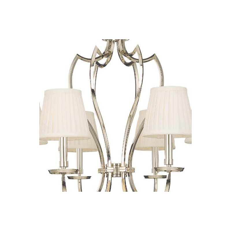 Wickford 1 - Light Chandelier, Aged Brass