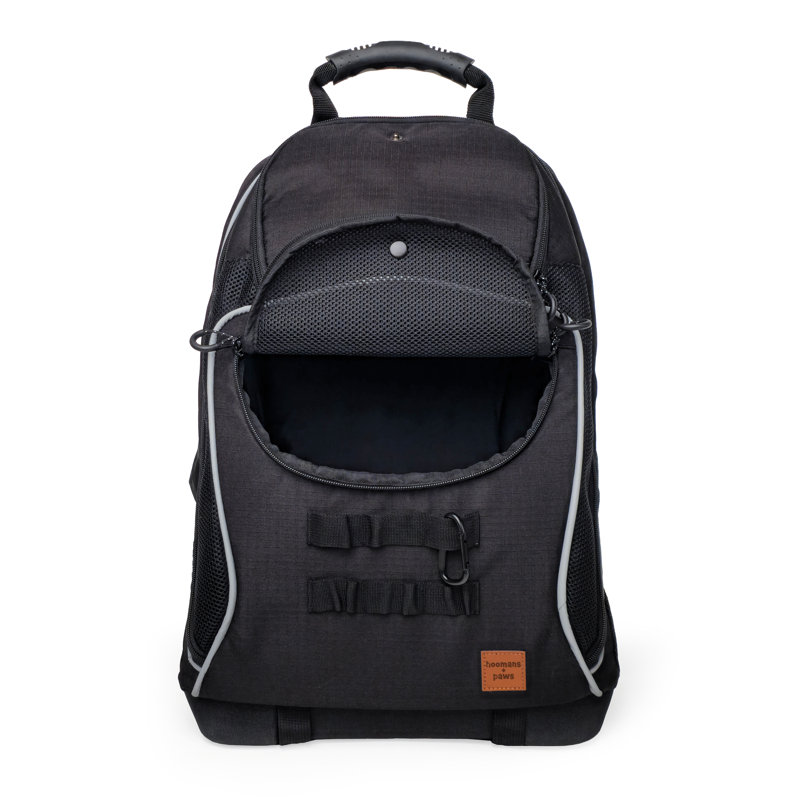  Sac à dos pour animaux de compagnie Adventure-Ready avec ventilation, base renforcée et boucles de fixation pour équipement