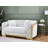 Milbry Ivory Loveseat