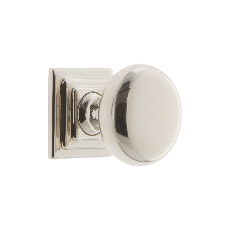 Fifth Avenue Cabinet Knob, Polished Nickel