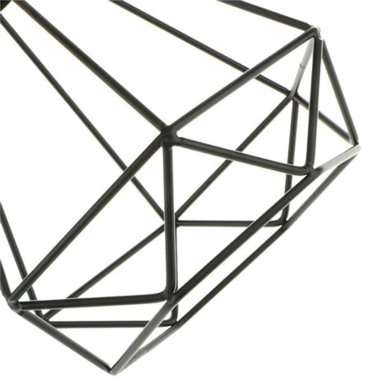 20cm H Metal Novelty Lamp Shade ( Screw On ) in Black