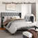 Hilbert Upholstered Low Profile Platform Bed Frame with Headboard