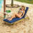 All-Weather Patio Chaise Lounge Cushion With 28D High-Density Foam, Waterproof Fabric, And Washable Cover For Pool And Garden Recliners-478495102