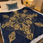 Jeté en peluche élégant à motif baroque, douillet douillet décoratif pour canapé-lit-134396238