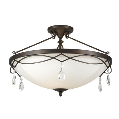 Fortuna Semi Flush Mount