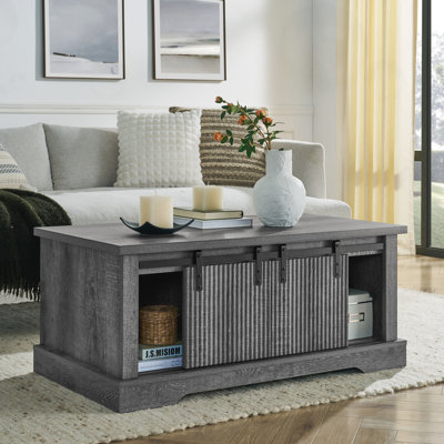 Parrnell with Sliding Door + Adjustable Shelves