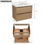Meuble-lavabo mural avec plateau en marbre-616866997-616867000