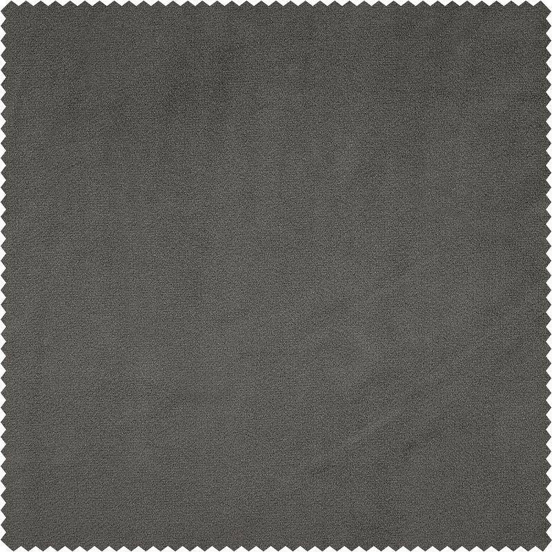 Rideaux en velours moelleux Matra pour chambre à coucher ‑ rideaux obscurcissants pour les fenêtres de salon, panneau simple