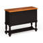 Country Style 1Pc Server Solid Wood Turned Leg Design Dining Room Furniture