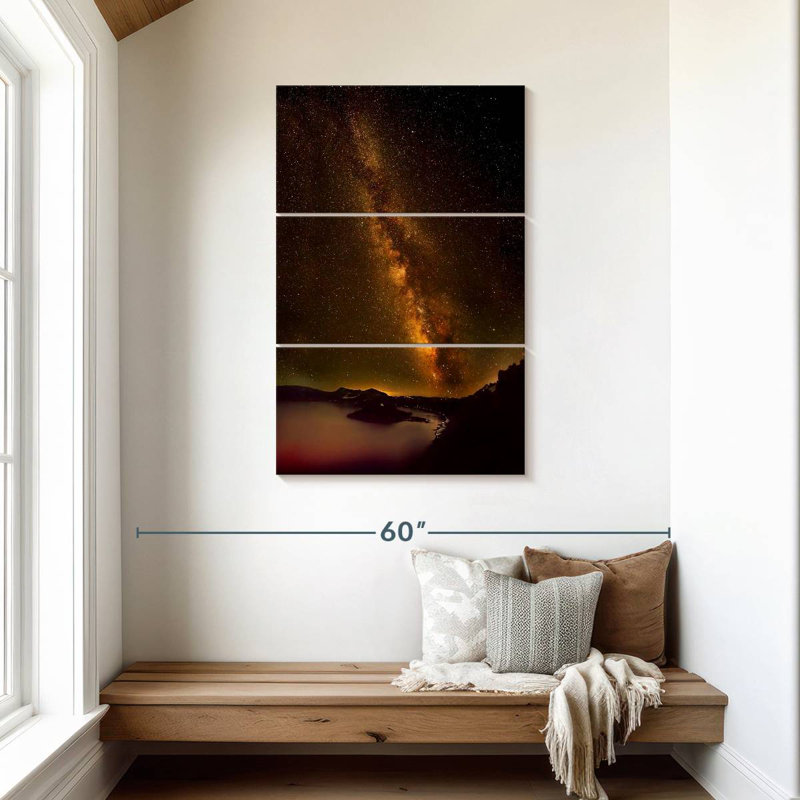 Oberle Crater Lake Milky Way, 45" H x 28" W