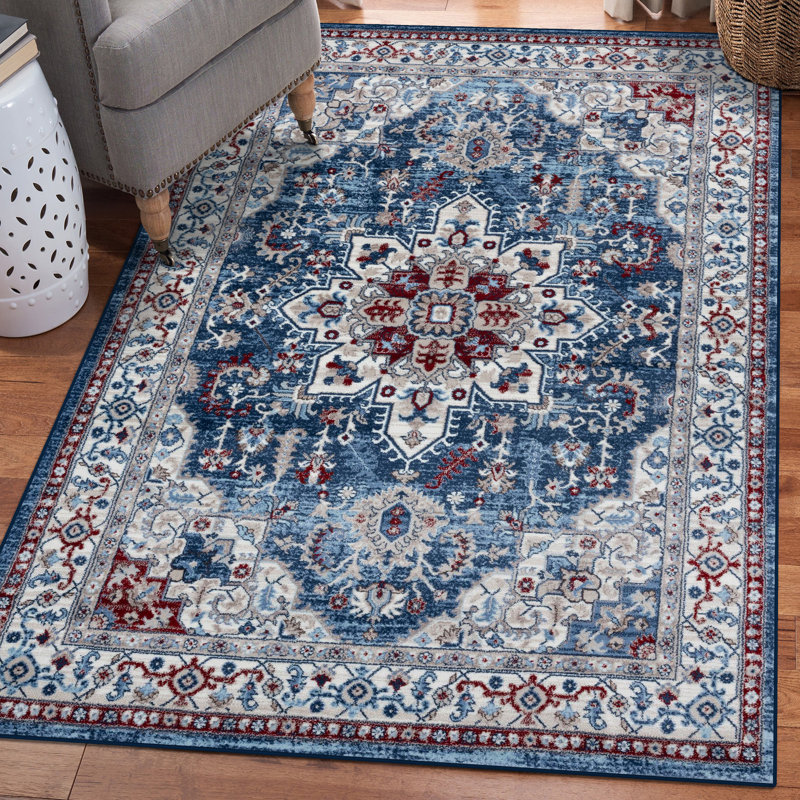 Villines Oriental Indoor Rug, Rectangle 5' x 7'