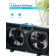 BLACK+DECKER 9 inch Dual Window Fan for Window Screen with 2 Speed Settings