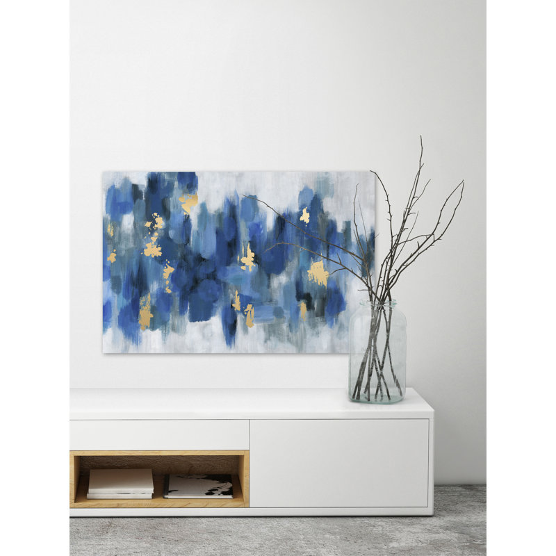 Parvez Taj - Wrapped Canvas Painting, 20cm H x 30cm W