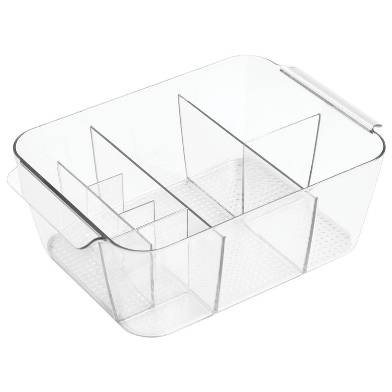 Clear Acrylic 8 Compartment Cosmetic Organizer Tray