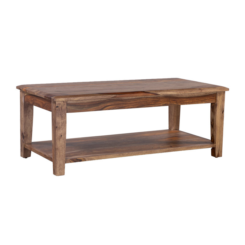 Clermont Solid Wood Single Coffee Table
