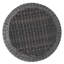 Table d'appoint grise pour patio 14,00 po, position en fer robuste, table d'extérieur 14,00 po, gris, structure-1745552841