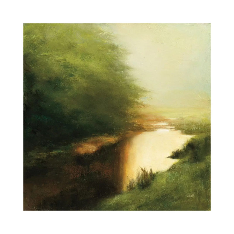 Spring Morning by Julia Purinton - Wrapped Canvas Painting, 30.48 cm H x 30.48 cm W
