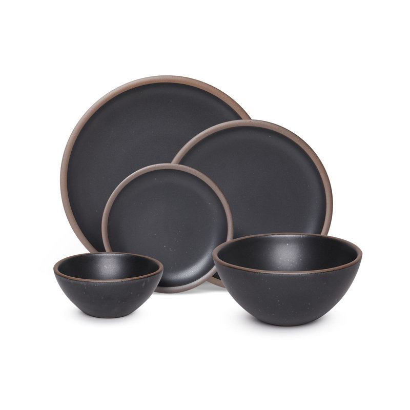 Potter's Dinner Set, Black