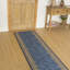 Cheops Looped/Hooked Blue Indoor Rug-40861185