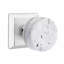 Terrazzo Round Knob with Square Rosette-1434851320