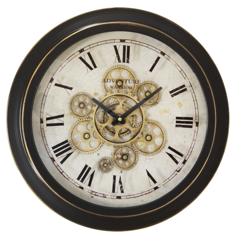 Alheli Metal Wall Clock