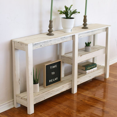 Console blanche 60 po Midway