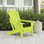 Laguna Foldable Outdoor Adirondack Set