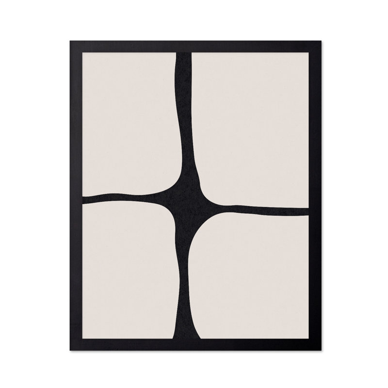 Abstrait moderne, Unframed, Poster, 12"H x 16"W