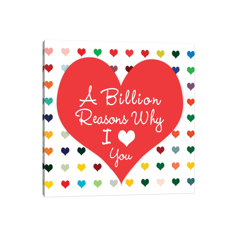 Billion Reasons by Shelley Lake - Gallery-Wrapped Canvas Giclée on Canvas, 93.98 cm H x 93.98 cm W x 1.91 cm D, Canvas
