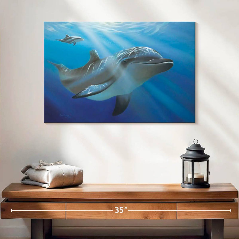 Brampt Evening Dive, 16" H x 24" W