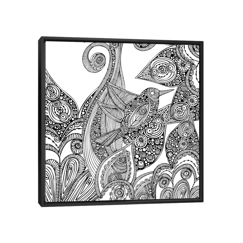 Valentina Harper - Print on Canvas, 26" H x 26" W x 1.5" D, Black Framed Canvas