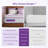  Medium Hybrid Mattress – Bamboo Charcoal Foam, 5-Zone Support, -93456498-93456496