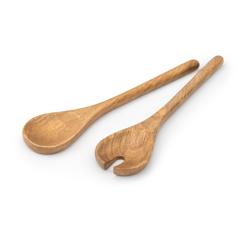 Jamie Oliver Big Love Serving Spoon Set, Set of 2, Sustainable FSC Mango wood