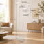154.8cm Cerused/Limed Arched Floor Lamp Set