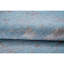 Tapis bleu clair et gris noué à la main de haute qualité-64646203