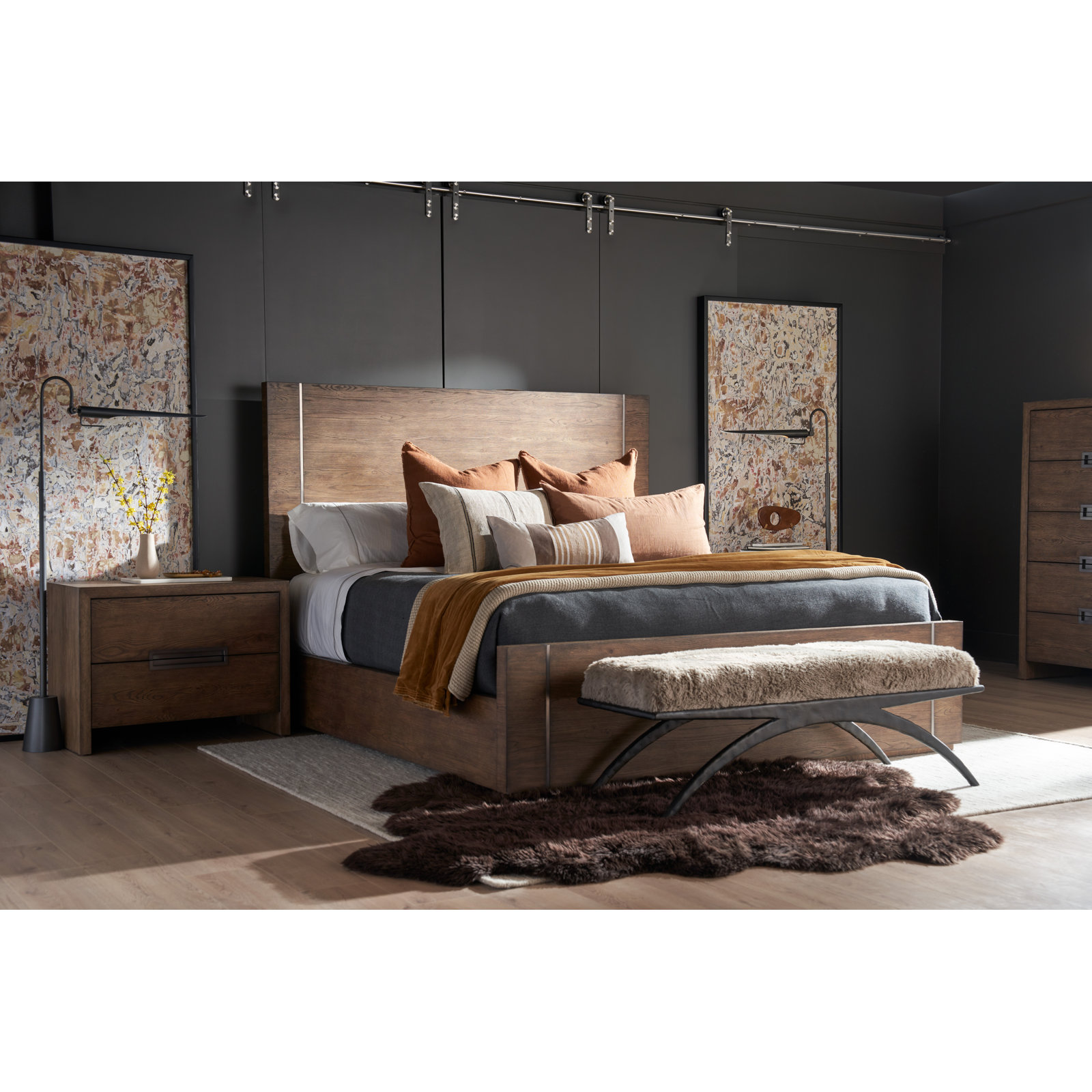 Larson Oak Nightstand