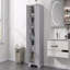 Storage Cabinet With 2-Doors For Bathroom, Office, Adjustable Shelves, MDF Board-665578872