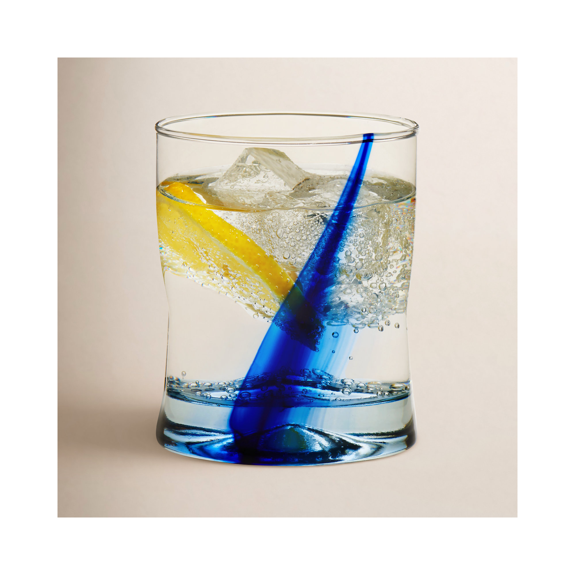 Blue Ribbon Libbey Impressions Rocks Glasses