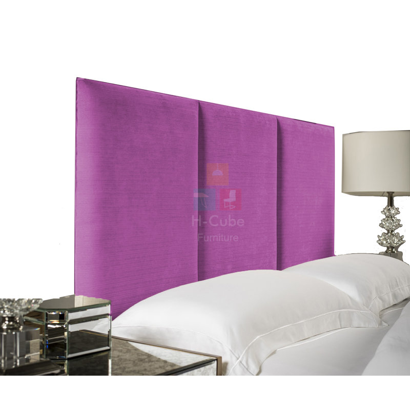 Alton UK King - DE 150 X 200 Cm Upholstered Headboard, Purple