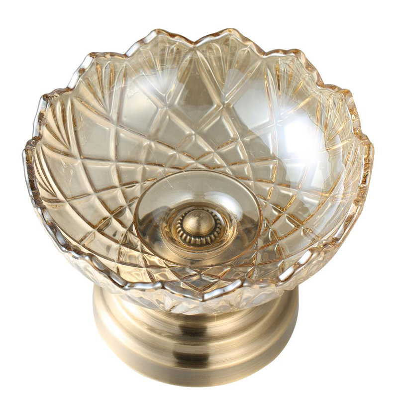 Matashi Crystal Glass Candy Bowl