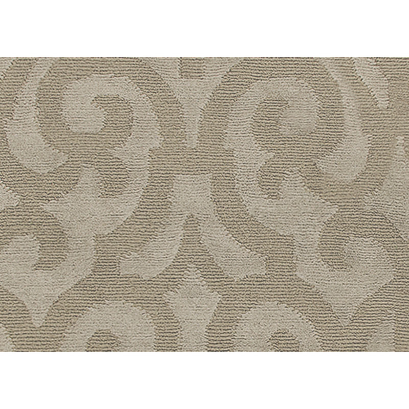 Damask Area Rug in Dove/Gray, Rectangle 10' x 14'