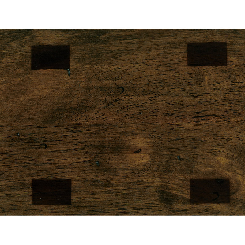 Tabourets de bar de 29 pouces de hauteur, 2 pièces, siège de selle, bois massif, finition cerisier, élément de salle à manger décontracté