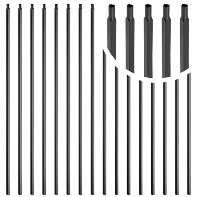 15 balustres en fer pour escalier 15 po x 44 po en fer forgé