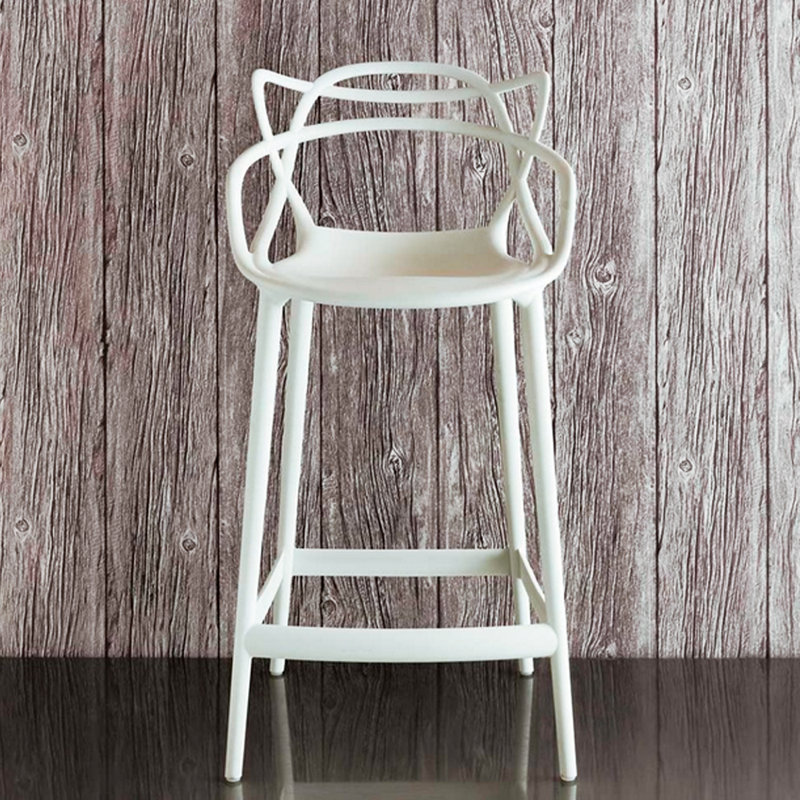 Bar à granules, Blanc, Tabouret de comptoir (siège d'une hauteur de 26 p