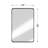Eitzen Rectangle Wall Mirror High-Strength Tempered Glass and  Stainless Steels Framed Wall Mirror Accent Mirror-195078558-216028328