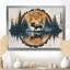 Geon Canadian Moose Into The Forest II - Moose, reproduction d'art sur toile encadrée-1418504487-1418504472-1418504484