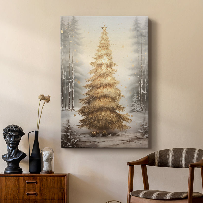 Art des Fêtes de Noël, dessin animé sur toile - Cavas